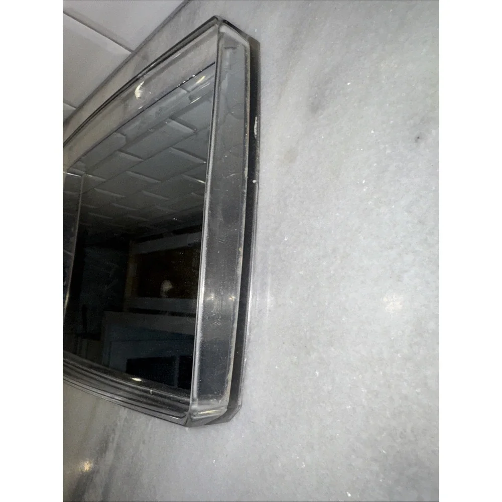 Vintage Vanity Lucite Acrylic Mirrored Tray Mid Century Modern‎ GW993